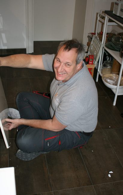 Martin in work Martin in work